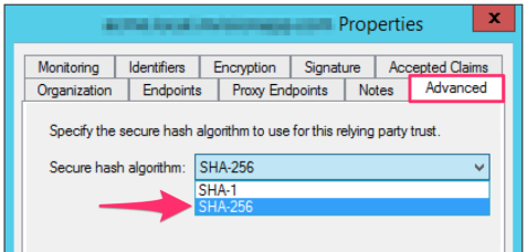 Configuring single sign-on (SSO) with ADFS